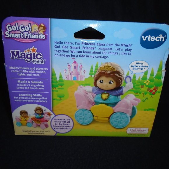 VTech Go! Go! Smart Friends Princess Clara and Her Carriage - Picture 2 of 2